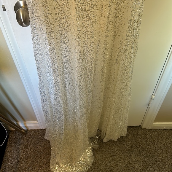 Sequin, Beaded and Rhinestones Dress - Picture 8 of 14